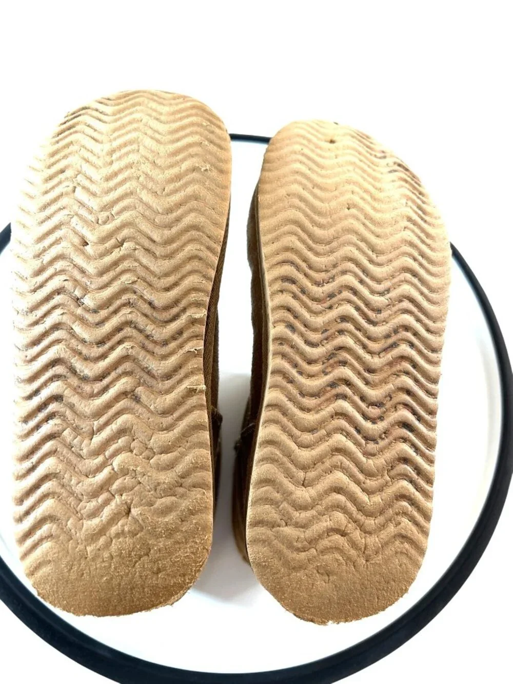 Marley Lilly Girls Boots Pull-on Suede Like Tan Size 3